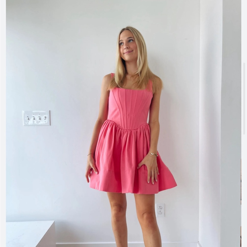 STAUD Landscape Dress